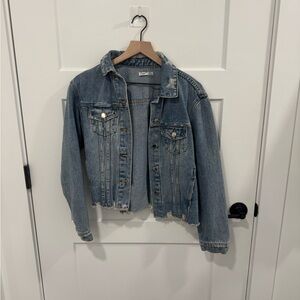 Dex Distressed Blue Jean Jacket